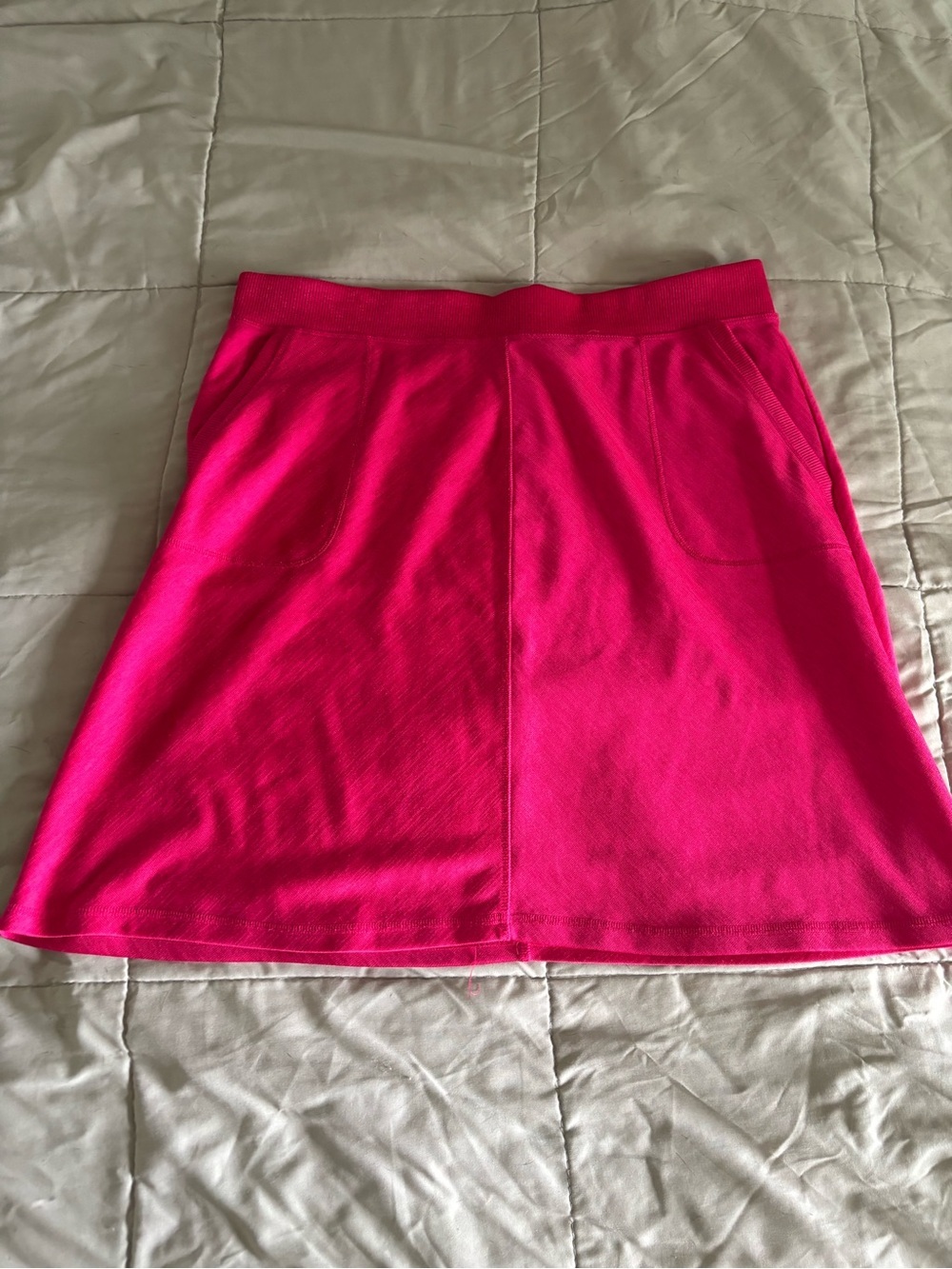 Talbots Hot Pink A-Line Skirt